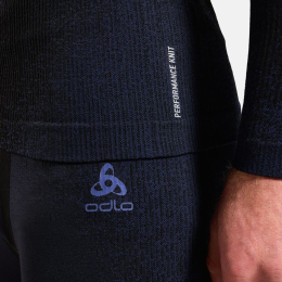 T-shirt 1/2 Zip Performance Warm Blackcomb Skipper Blue