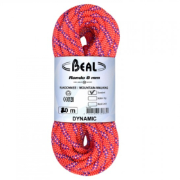Rando 8mm X 20m Orange - Corde | Beal