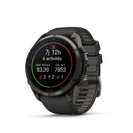 Fenix 9 Pro 51mm Amoled Carbon Gray / Black / Pebble Blue - Gps | Garmin