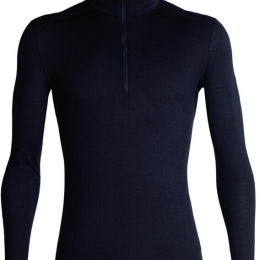 200 Oasis Ls Half Zip Midnight Navy - Tee Shirt Ml | Icebreaker