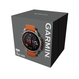 Fenix 9 Pro 47mm Amoled Inreach titane anthracite bracelet Sparkle  - Gps | Garmin