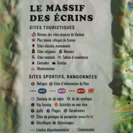 Le Massif Des Ecrins - Cartes | 3dmap