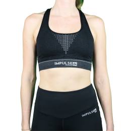 Brassiere Femme Seamless Trail+ Black - Brassiere | Impulse Outdoor
