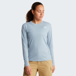 T-shirt Femme Shadow Frost Grey - Tee Shirt Ml | The North Face