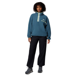 Polaire Femme Helvetia Ii Cropped Everblue Crushed Blue - Polaire