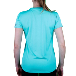Vetement Running T-shirt Femme Trail+ Turquoise | Impulse Outdoor