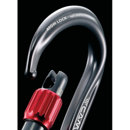 Mousqueton Atom Lock Gun Metal - Mousqueton Secu Hms | Camp