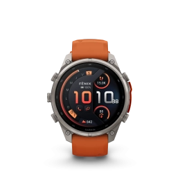 Fenix 9 Pro 47mm Amoled Inreach titane anthracite bracelet Sparkle  - Gps | Garmin
