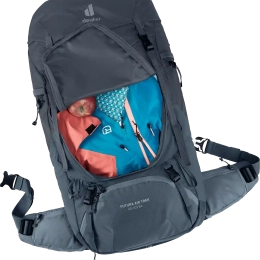 Futura Air Trek 45 + 10 Sl Black Graphite - Sac A Dos | Deuter