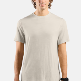 Merino 160 Plain T-shirt Gardenia - Tee Shirt Mc | Odlo