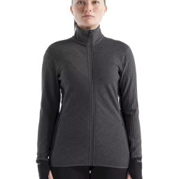 Descender Femme Jet Heather Black - Veste | Icebreaker