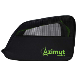 Housse A Chaussures Tiges Hautes Noir-vert | Azimut Outdoor