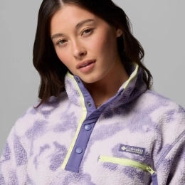 Polaire Femme Helvetia II Printed Cropped Stormwatch Sprayflower  - Polaire | Columbia