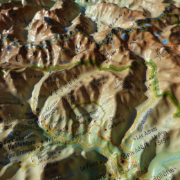 Le Massif Du Mercantour - Cartes | 3dmap