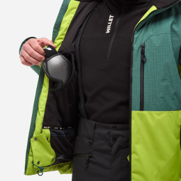 Veste Grands Montets Peak Bottle Macaw Green