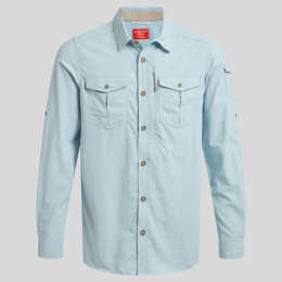 Nosilife Adventure Long Sleeved Shirt Iii Niagara Blue | Craghoppers