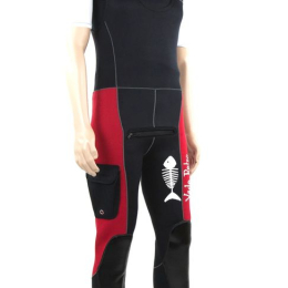 Pantalon Long John Guide Rouge 5mm - Combinaison | Vade Retro