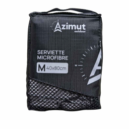 Serviette Microfibre  - Grise - Serviette | Azimut Outdoor