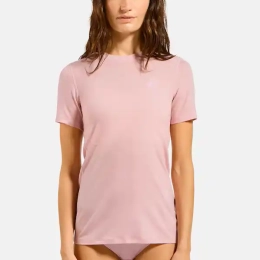 T-Shirt Femme Merino 160 Hyper Pink - Tee Shirt Mc | Odlo