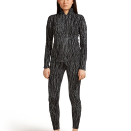 T-Shirt Femme Mer 260 Vertex Delta Aop Black Snow