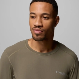 T-Shirt Diamond Peak Pro Stone Green - Tee Shirt Ml | Columbia Sportswear