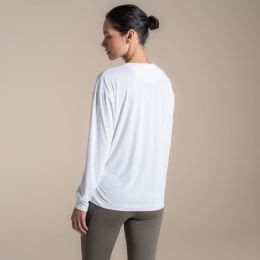Nosilife Solarshield+ Long Sleeved T-shirt White - Tee Shirt Ml