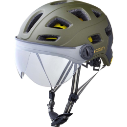 Quartz Transparent Visor Led Usb Mat Forest - Casque | Cairn