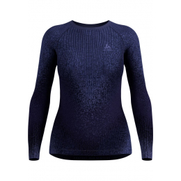 T-shirt Femme Top Crew Performance Warm Blackcomb Skipper Blue