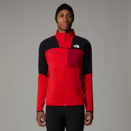 Polaire Stormgap Powergrid High Risk Red/tnf Black | The North Face