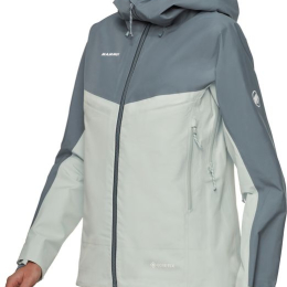 Crater Iv Hs Hooded Veste Femme Silver Sage Strata - Veste | Mammut