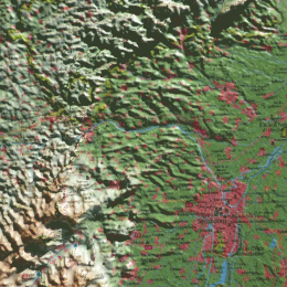 Le Massif Des Vosges - Cartes | 3dmap