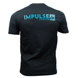 Men T-shirt Trail+ Black - Tee Shirt Mc | Impulse Outdoor