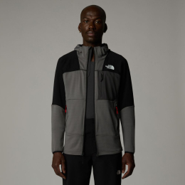 Polaire Stormgap Powergrid Veste Smoked Pearl / Tnf Black - Veste