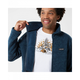 Polaire Cali F-zip Eclipse Blue - Polaire | Lafuma