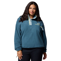 Polaire Femme Helvetia Ii Cropped Everblue Crushed Blue - Polaire