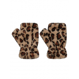 Gants Britamu Print Brown