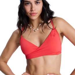 Sd Essential Wrap Bra Hibiscus - Haut | Roxy