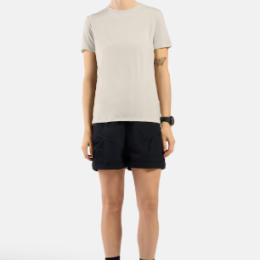 Merino Femme 160 Plain T-shirt Gardenia - Tee Shirt Mc | Odlo