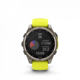 Fenix 8 47mm Solar Sapphire Titane Graphite - Gps Running | Garmin