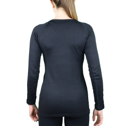 Ladies Base Layer Dawn Black - Sous Vetements | Azimut Outdoor