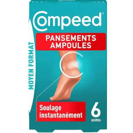 Ampoules Moyen Format Bt 6 - Soins Pied | Compeed