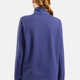 T-shirt 1/2 Zip Femme Essential Thermal Skipper Blue