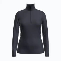 T-shirt 260 Tech Ls Half Zip Femme Midnight Navy | Icebreaker