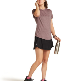 T-shirt Femme Merino 125 Cool-lite Sphere Iii Carob | Icebreaker