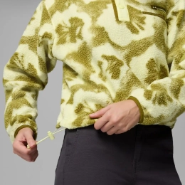 Polaire Femme Helvetia II Printed Cropped Citron Haze Sprayflower - Polaire | Columbia