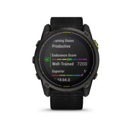 Enduro 3 Solar Sapphire Titane Carbon Gray Dlc - Gps Running | Garmin