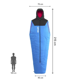 Bossons -10 Reg Icon Blue Black - Sac De Couchage | Millet