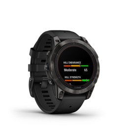 Fenix 7 Pro Sapphire Solar Titane Carbon Gray - Gps | Garmin