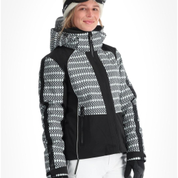 Veste Femme Mukkavaara Noir Print