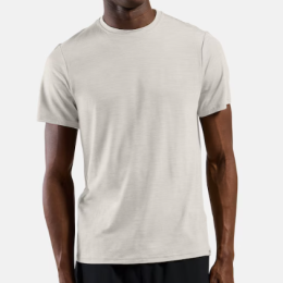 Merino Tencel Plain T-shirt Gardenia - Tee Shirt Mc | Odlo
